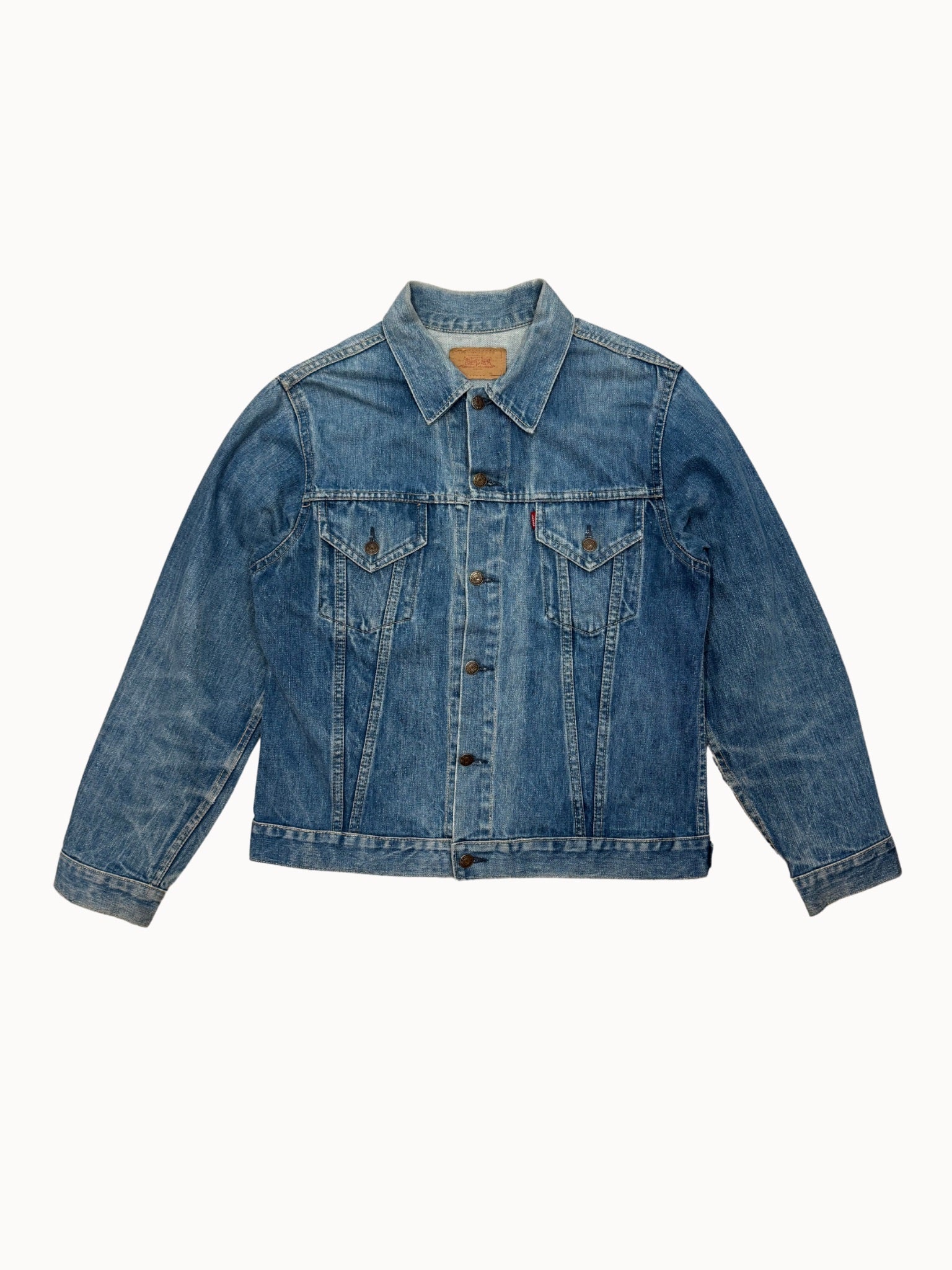 Vtg 1969s Levi's Big E Trucker Denim Jacket (L) - Shinka