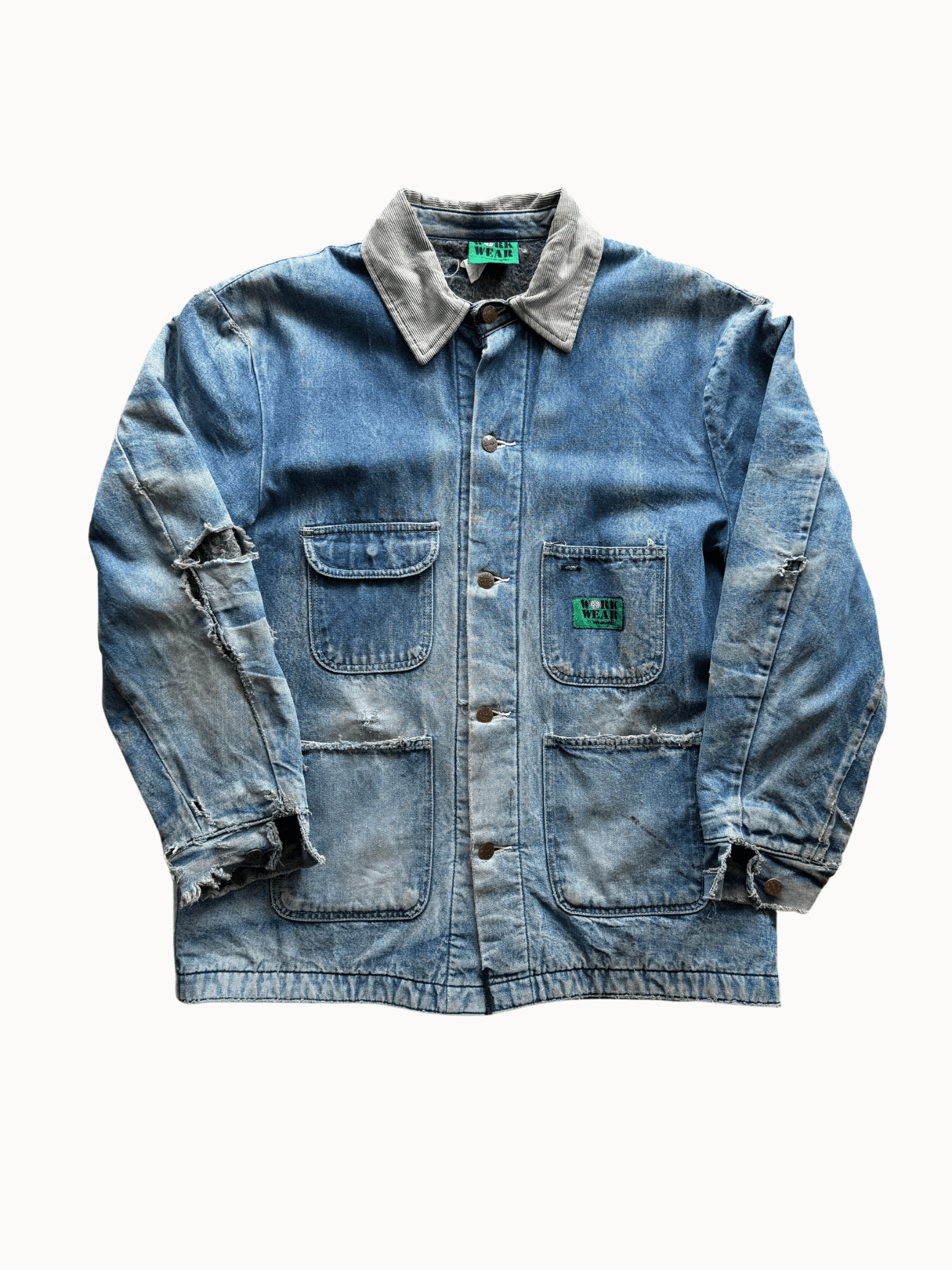 Vtg 1970s Wrangler Chore Denim Jacket (L) - Shinka