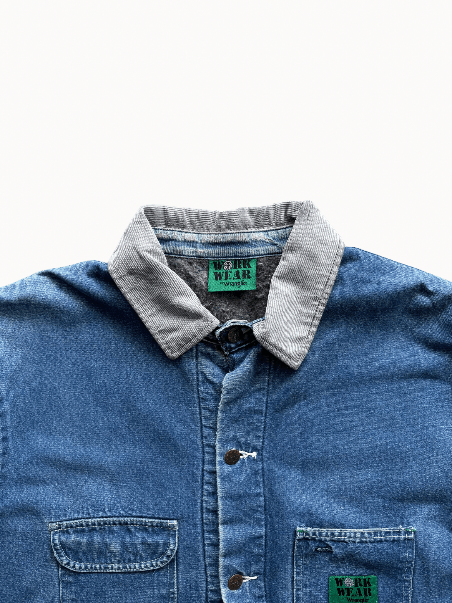 Vtg 1970s Wrangler Chore Denim Jacket (L) - Shinka