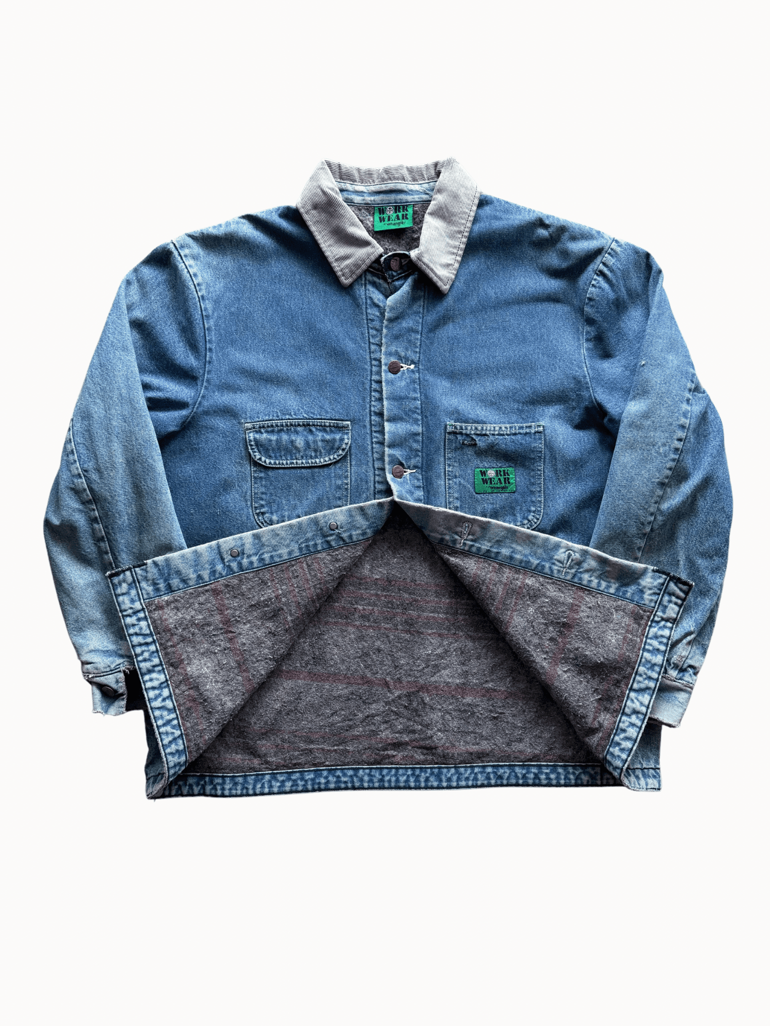 Vtg 1970s Wrangler Chore Denim Jacket (L) - Shinka