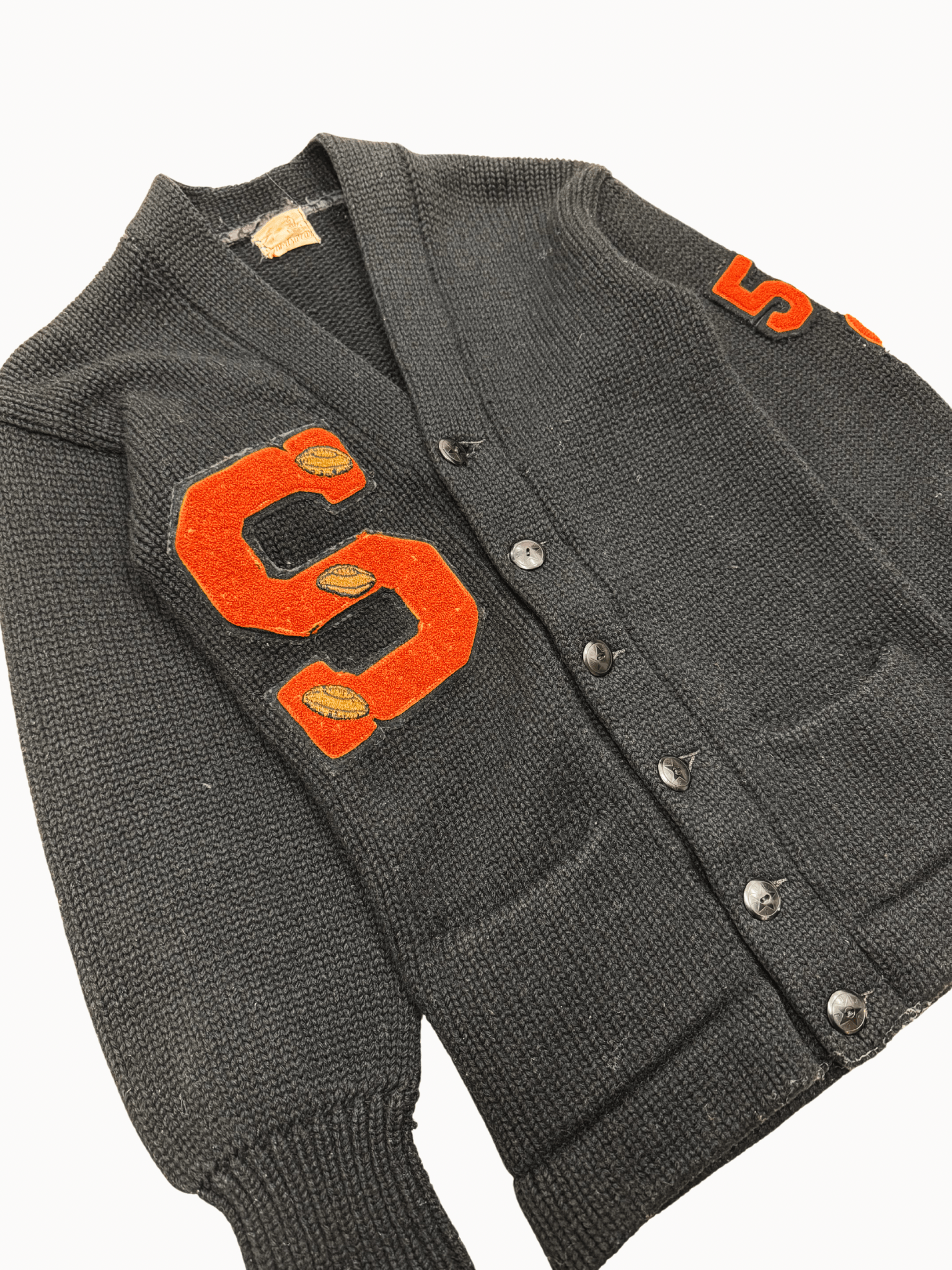 Vtg 40/50s Sportswear Cardigan (S) - Shinka