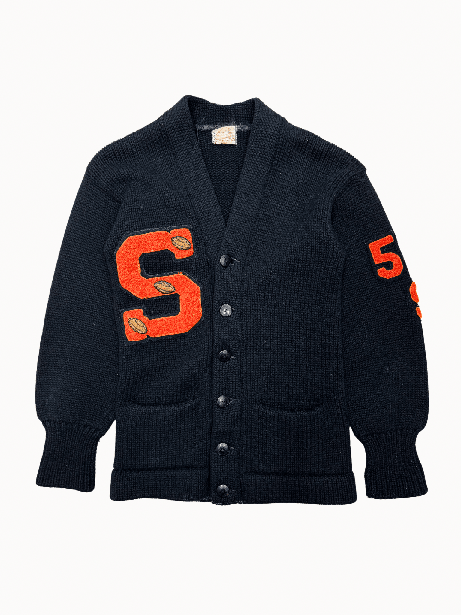 Vtg 40/50s Sportswear Cardigan (S) - Shinka