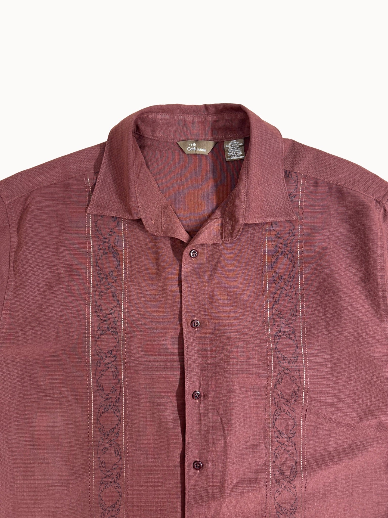 Vtg Café Luna Cuban Shirt (L) - Shinka