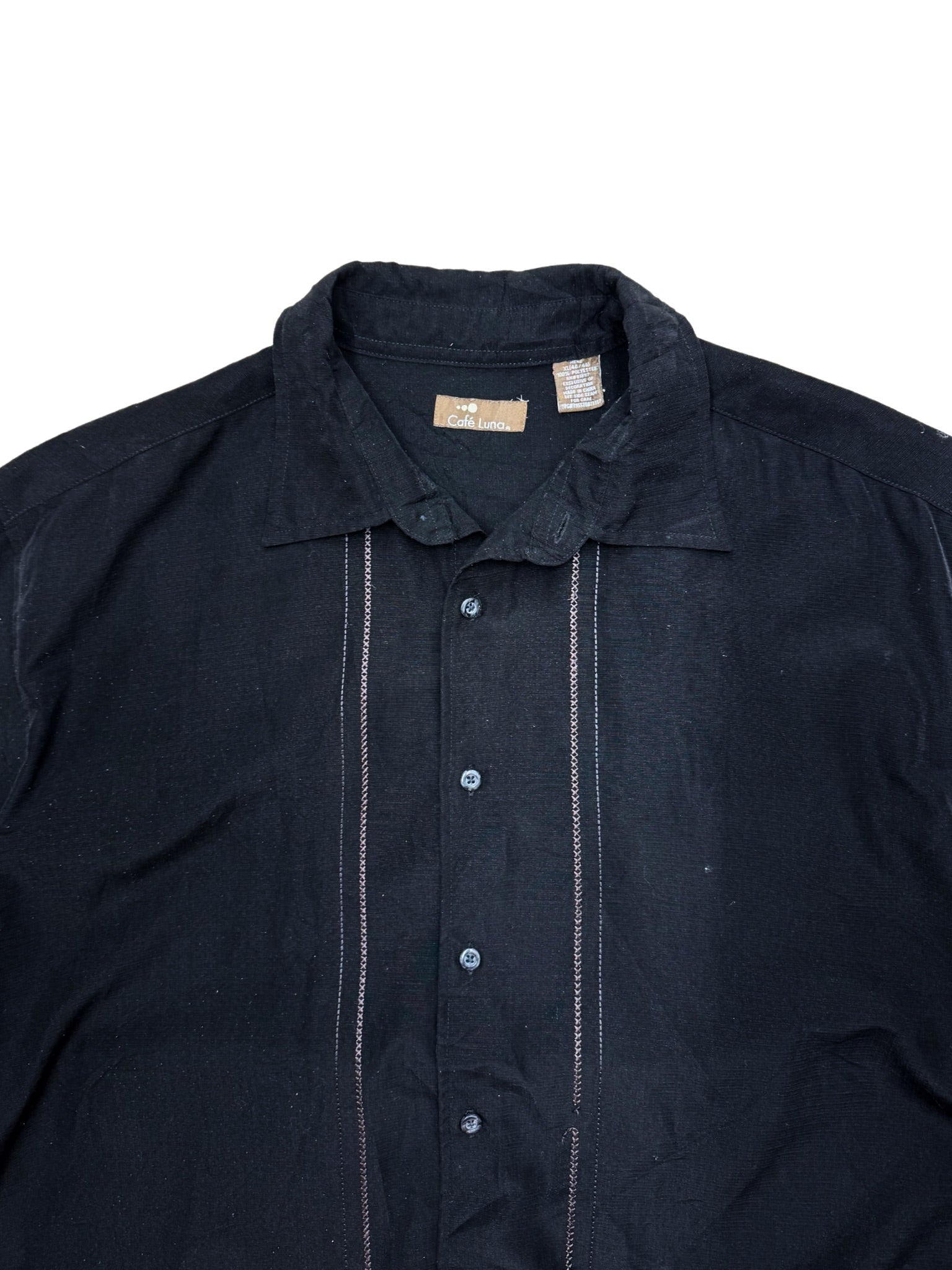 Vtg Cafe Luna Cuban Shirt (XL) - Shinka