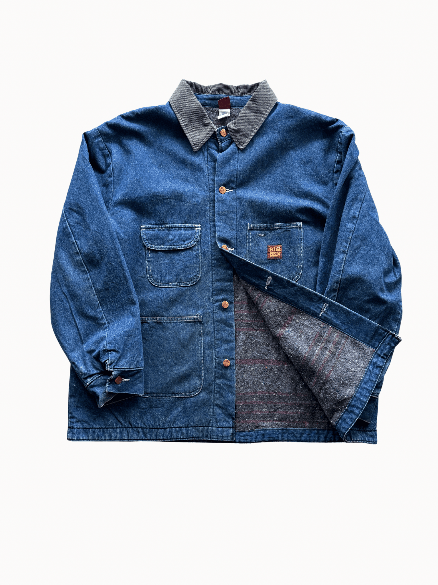 Vtg Chore Jacket Big Ben (XL) - Shinka