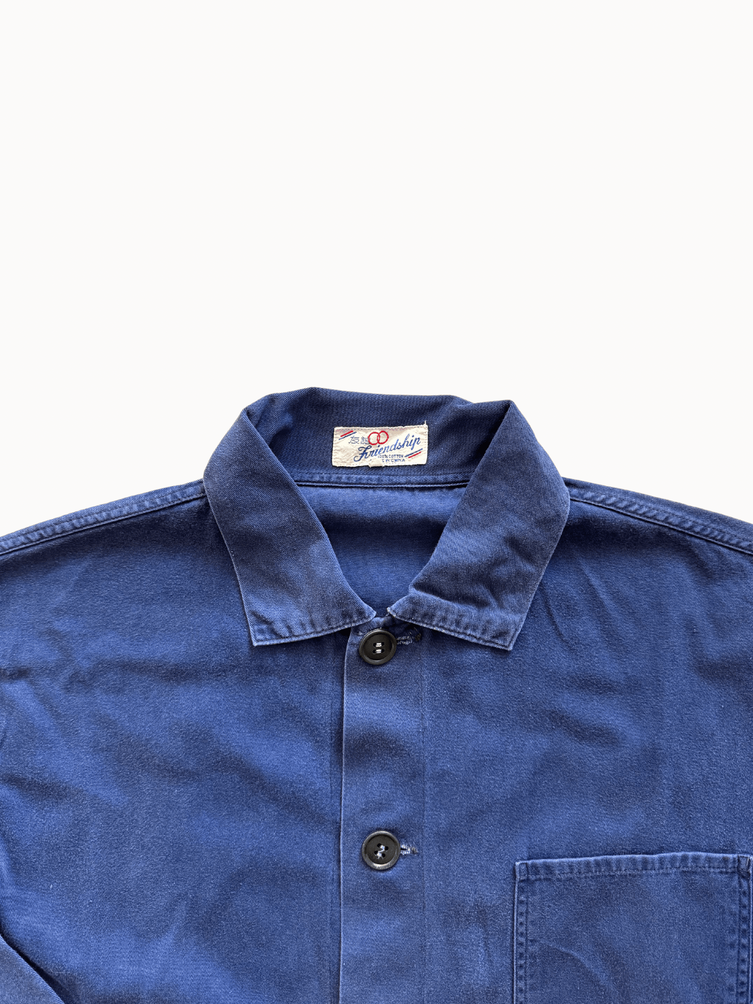 Vtg French Workwear Shirt (M) - Shinka