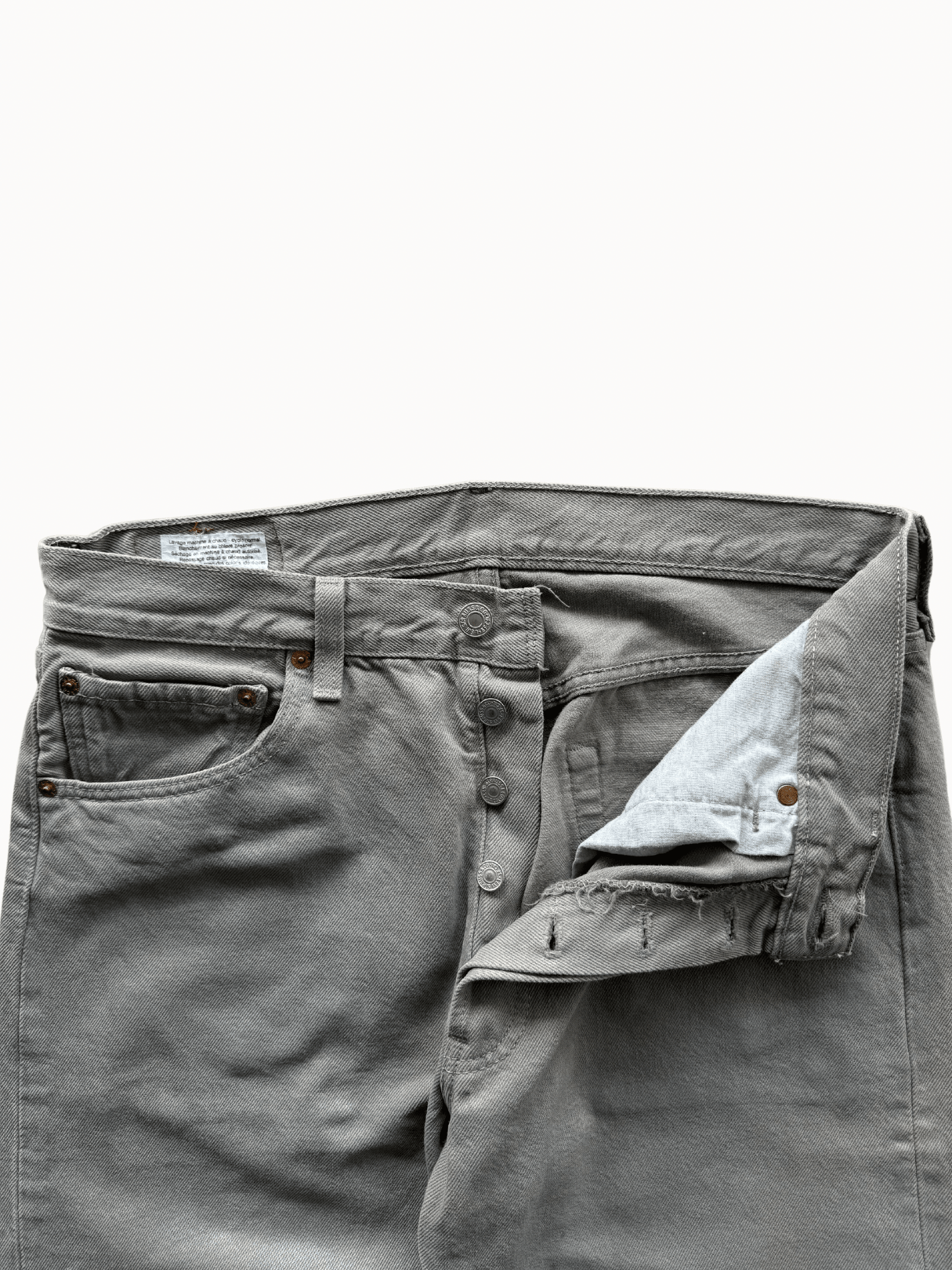 Vtg Levi's 501 grey Jeans (33x30) - Shinka