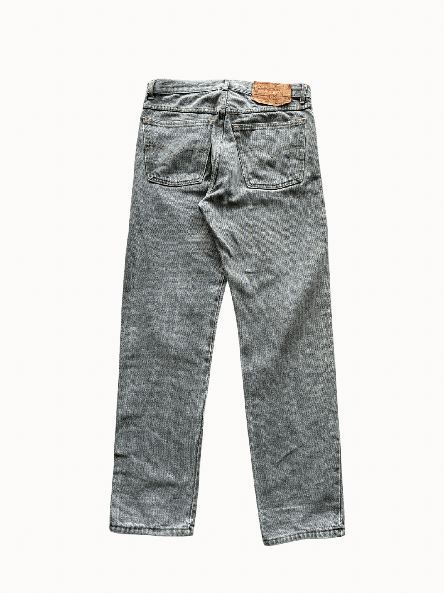 Vtg Levi's 501 grey Jeans (34x36) - Shinka