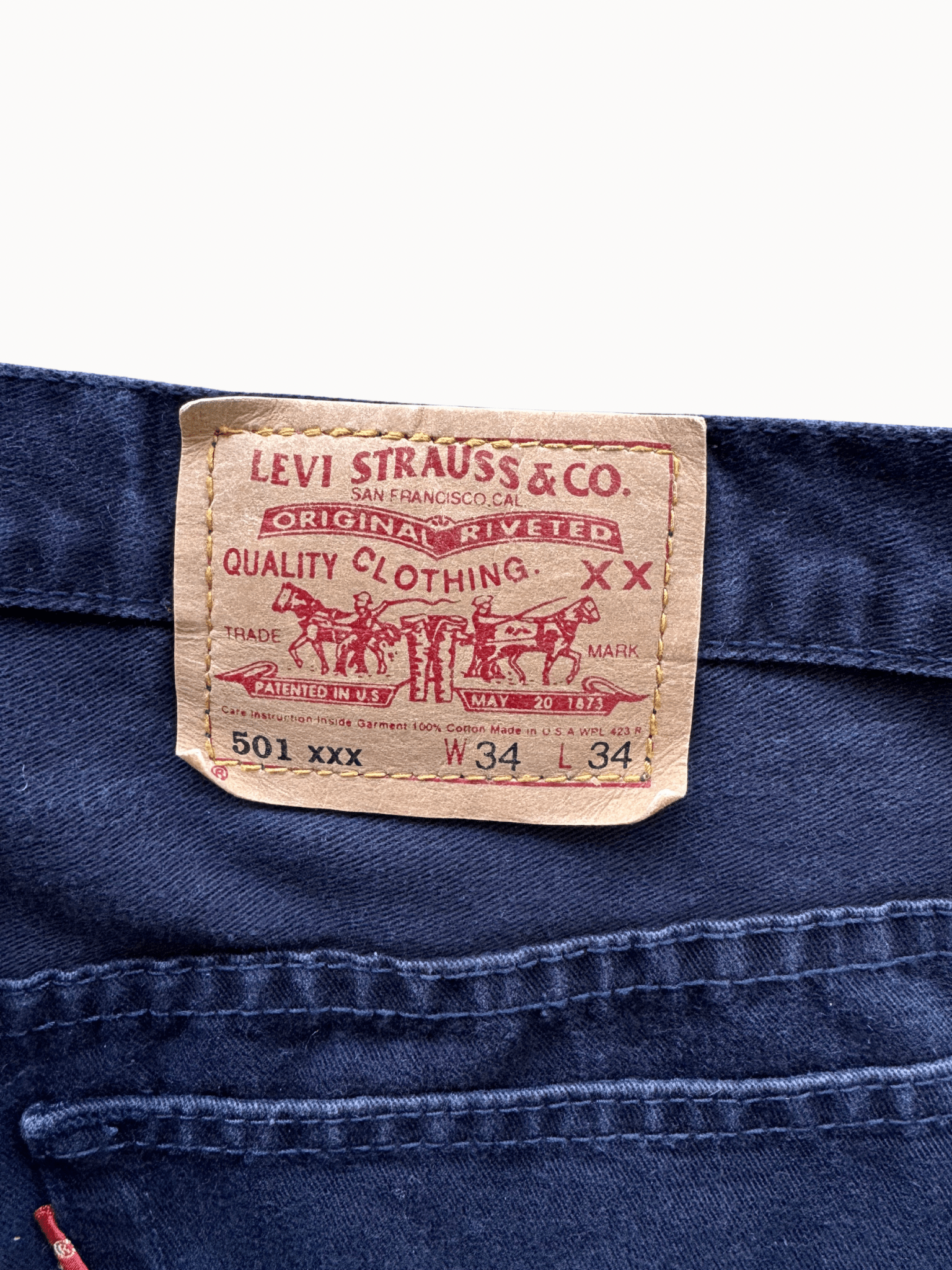 Vtg Levi's 501 Navyblue (34x34) - Shinka