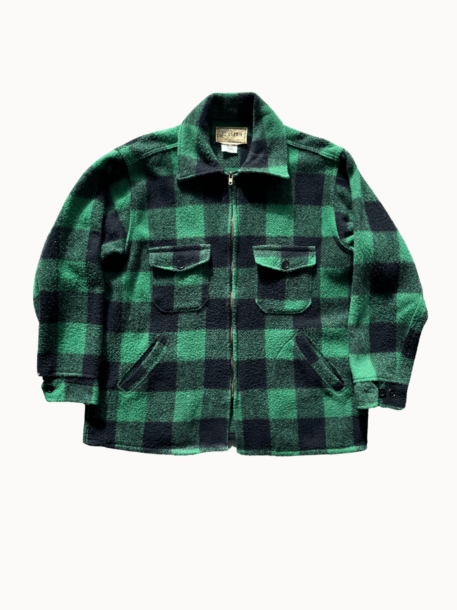 Vtg Melton Whool Jacket (L) - Shinka