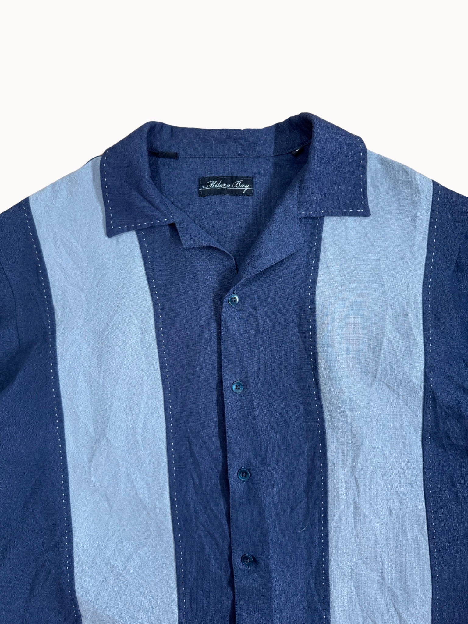 Vtg Milano Bay Cuban Shirt (L) - Shinka