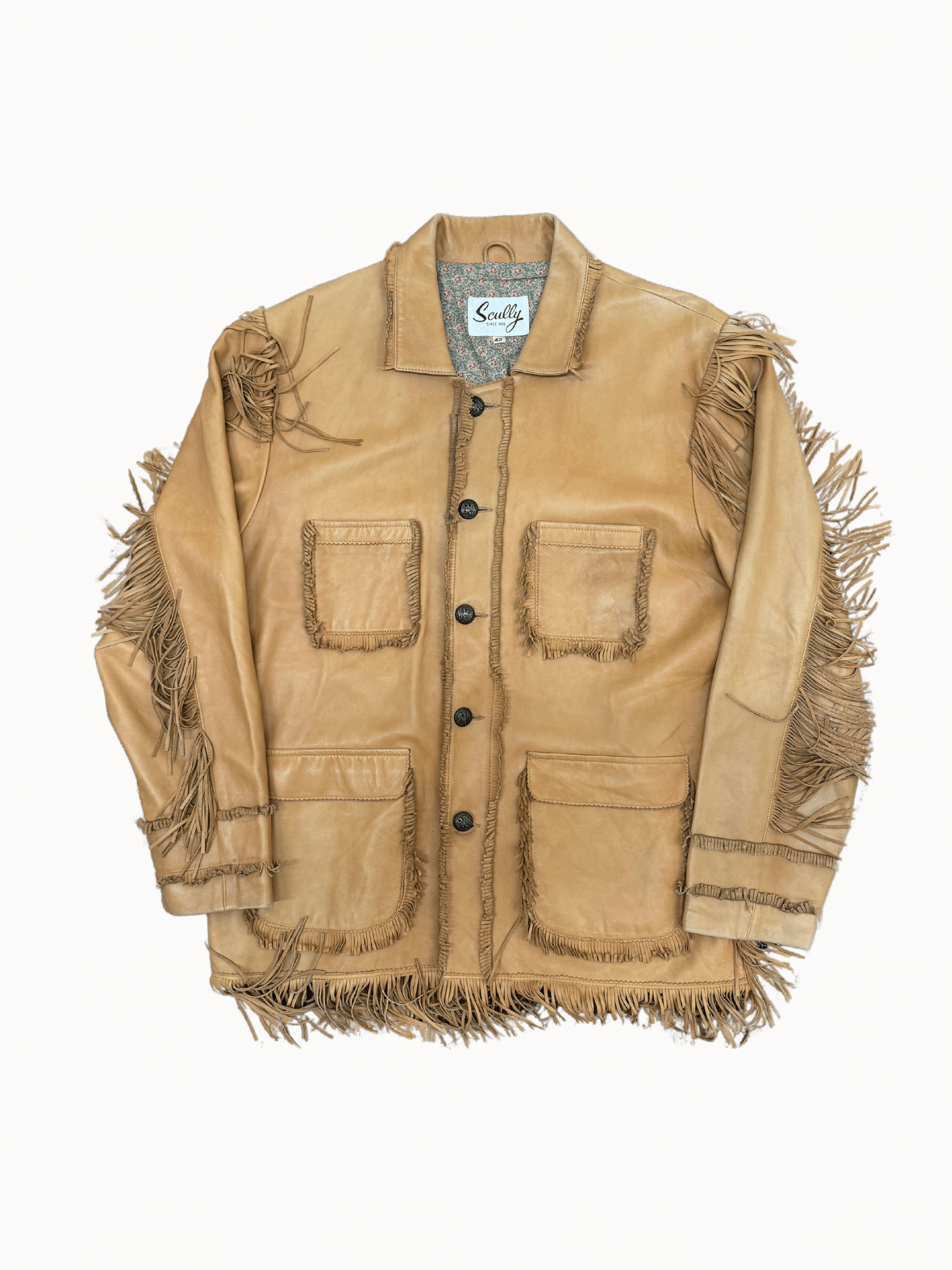 Vtg Scully Western Leather Jacket (L) - Shinka