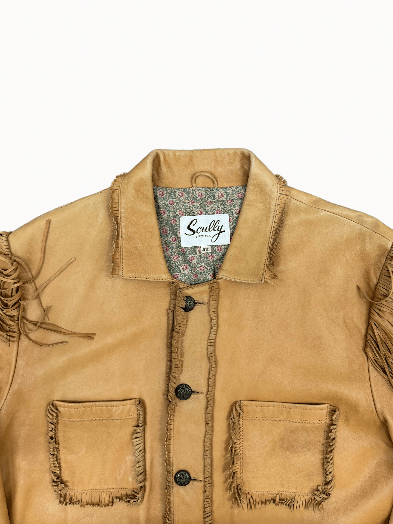 Vtg Scully Western Leather Jacket (L) - Shinka