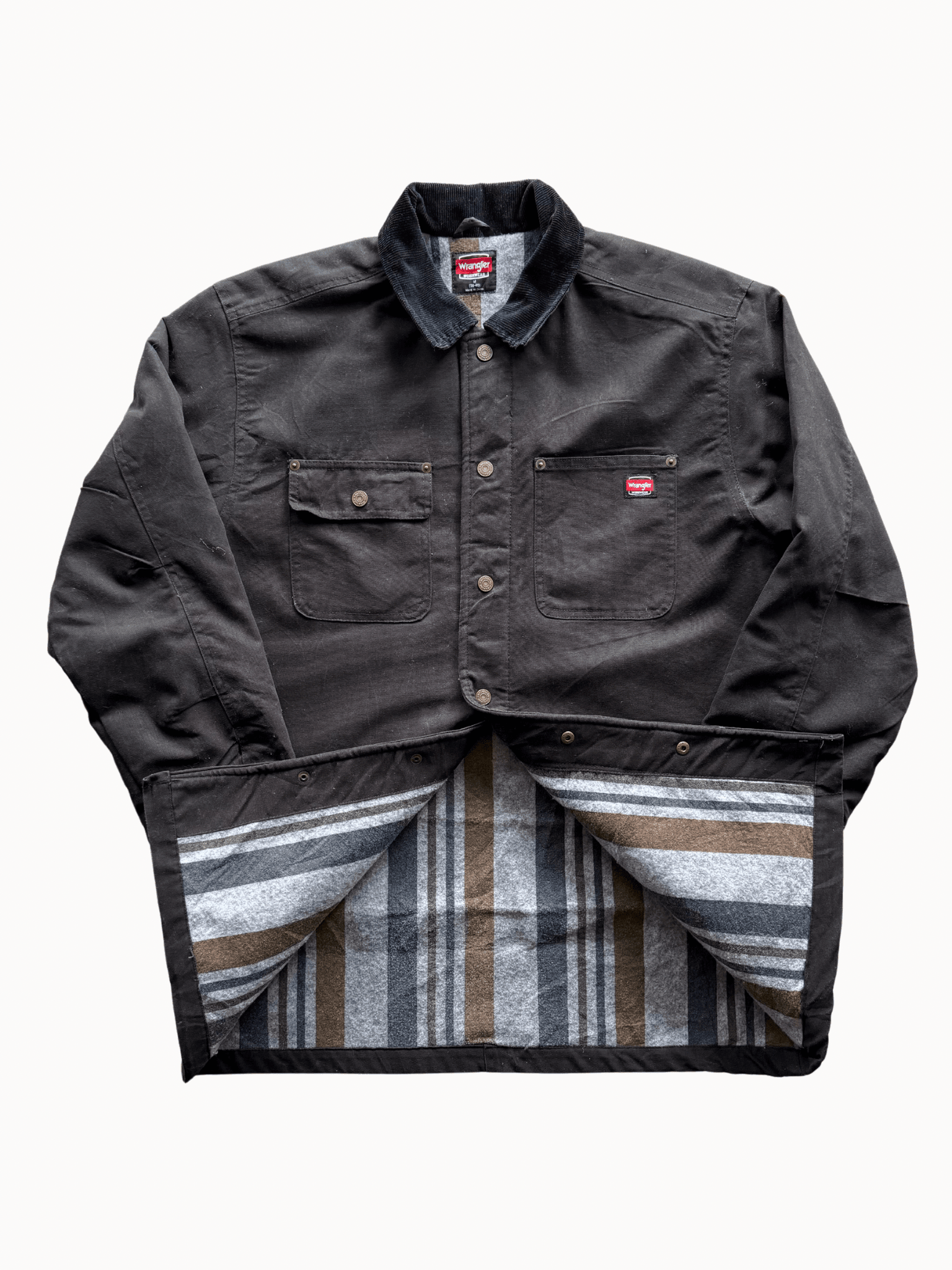 Vtg Wrangler Chore Denim Jacket (XL) - Shinka