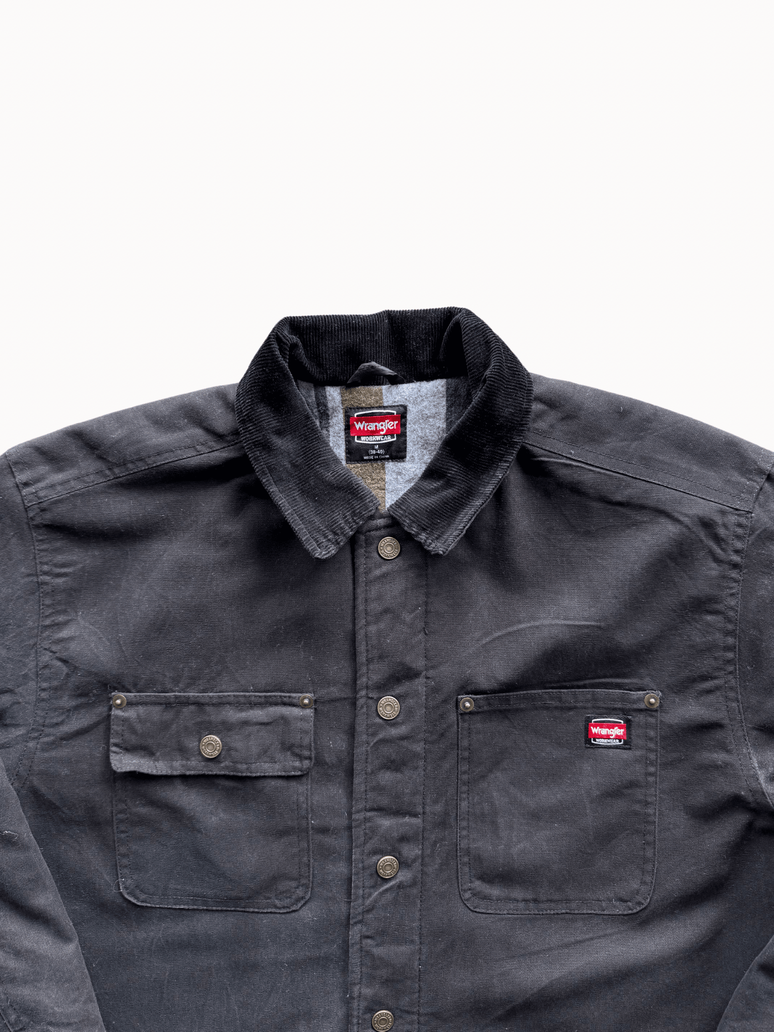 Vtg Wrangler Chore Denim Jacket (XL) - Shinka